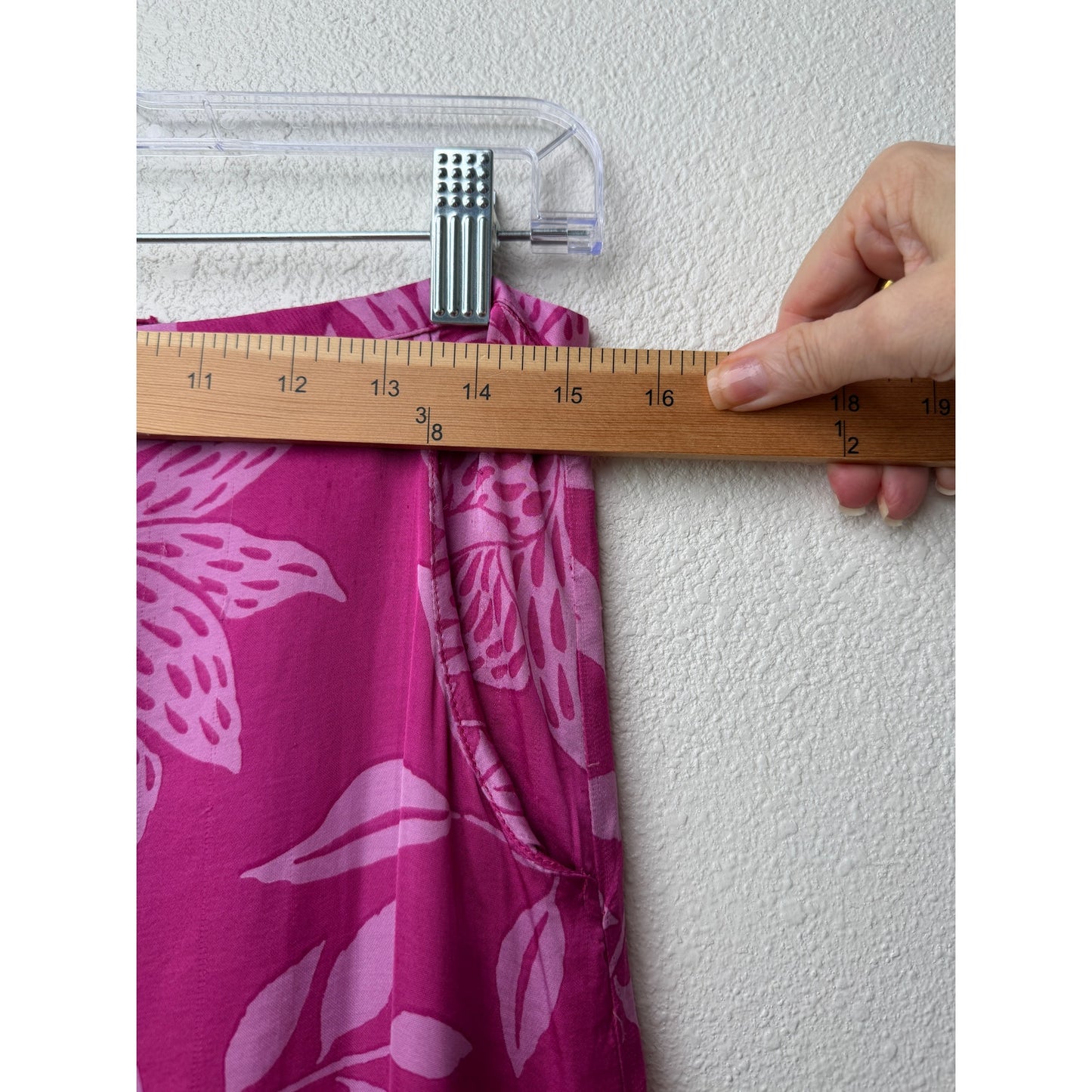 Poupette St Barth Pink Pants Womens S Wide Leg