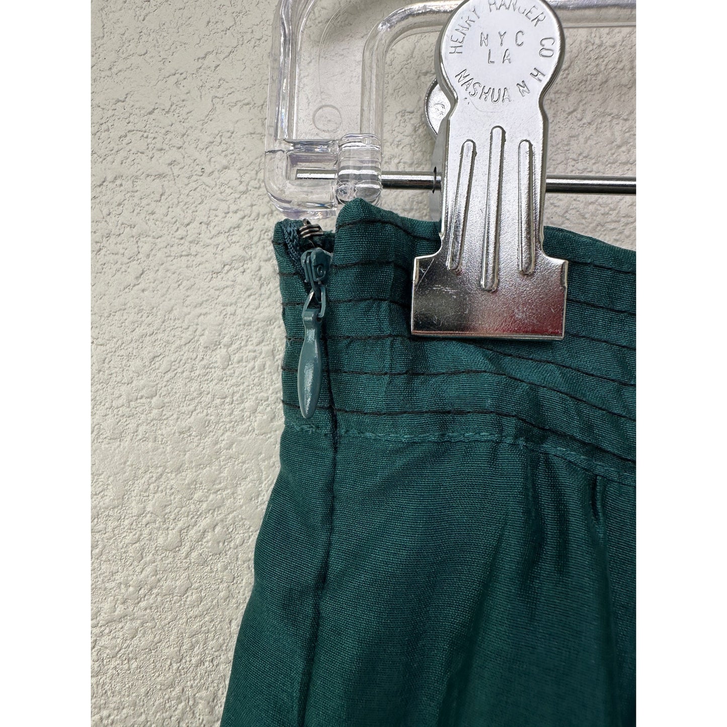 Ulla Johnson emerald green tiered prairie skirt women’s 6 silk-cotton lined