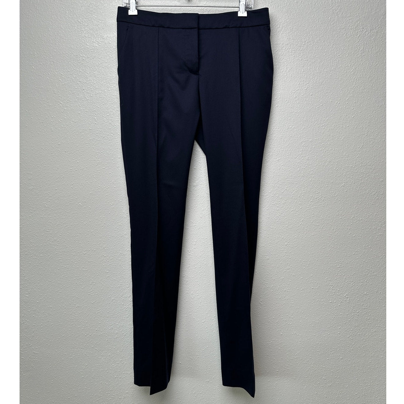 Stella McCartney Black Tailored Pants Women size 6 Slim Leg