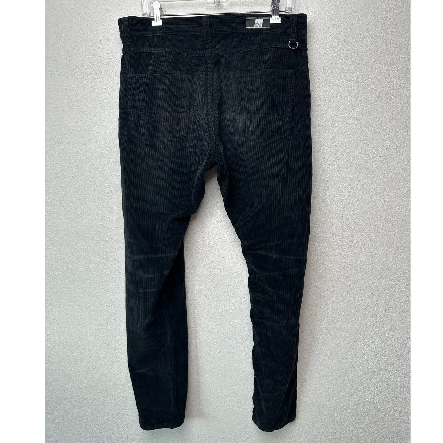 NWT Moncler 7 Fragment Corduroy Pants Black Men’s 48 Side Code Print