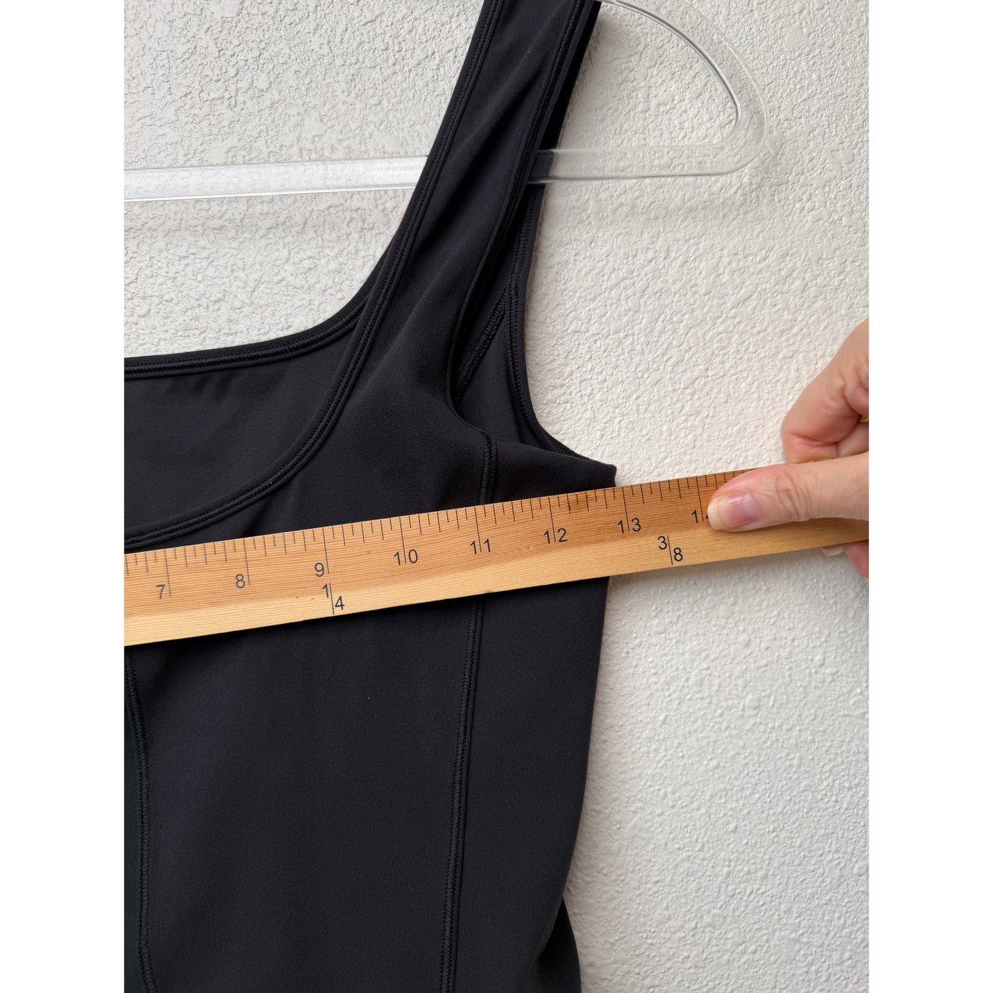 Lululemon Get Centred Crop Tank Black Women Size 2 Side Tie