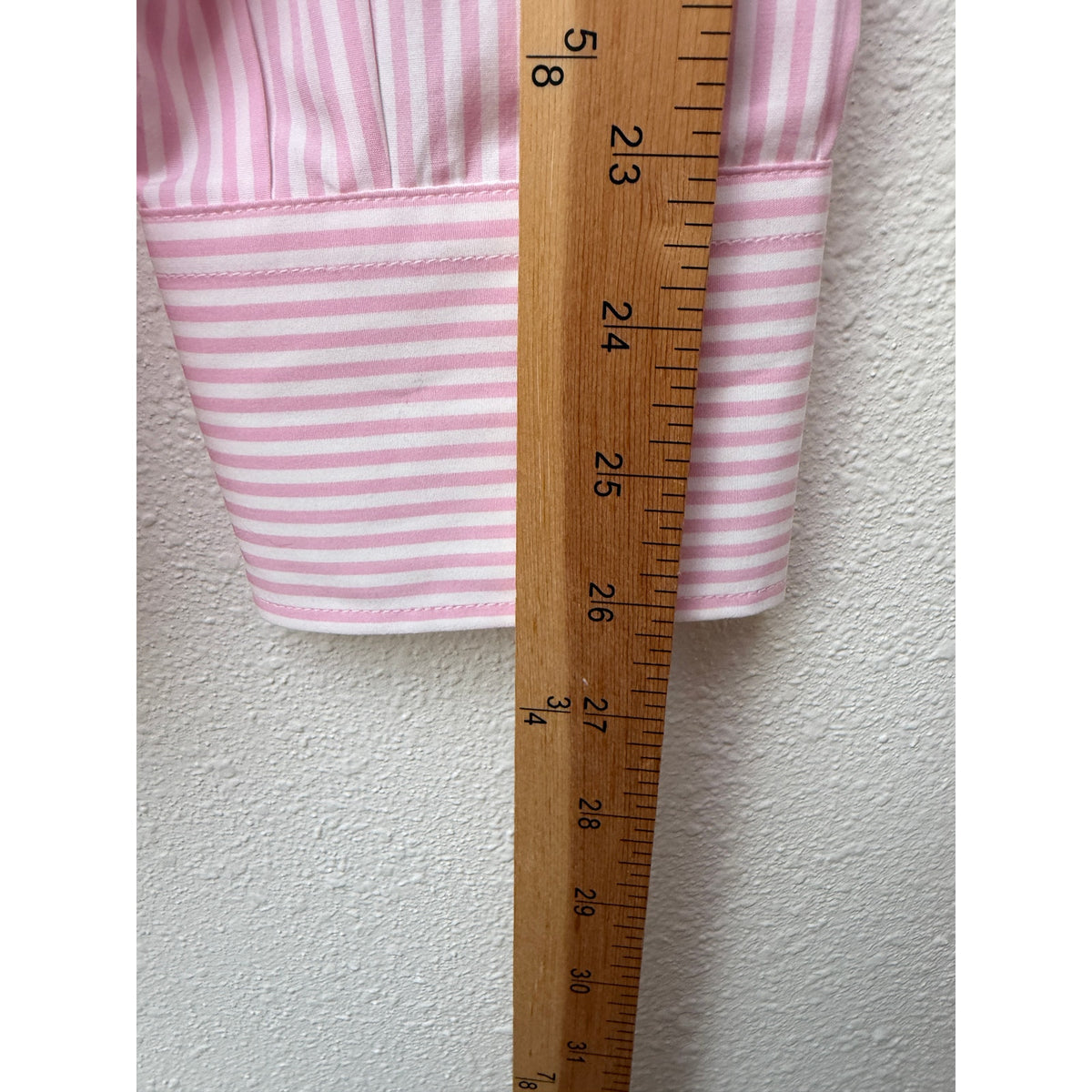 Brunello Cucinelli Pink Stripe Cotton Shirt Men L
