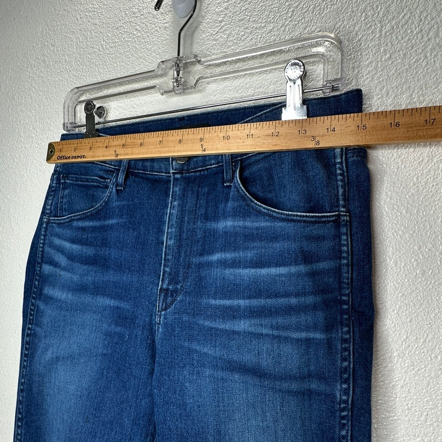 3x1 Eleta 1507 Authentic Straight Leg Raw Hem High Waist Jeans 29