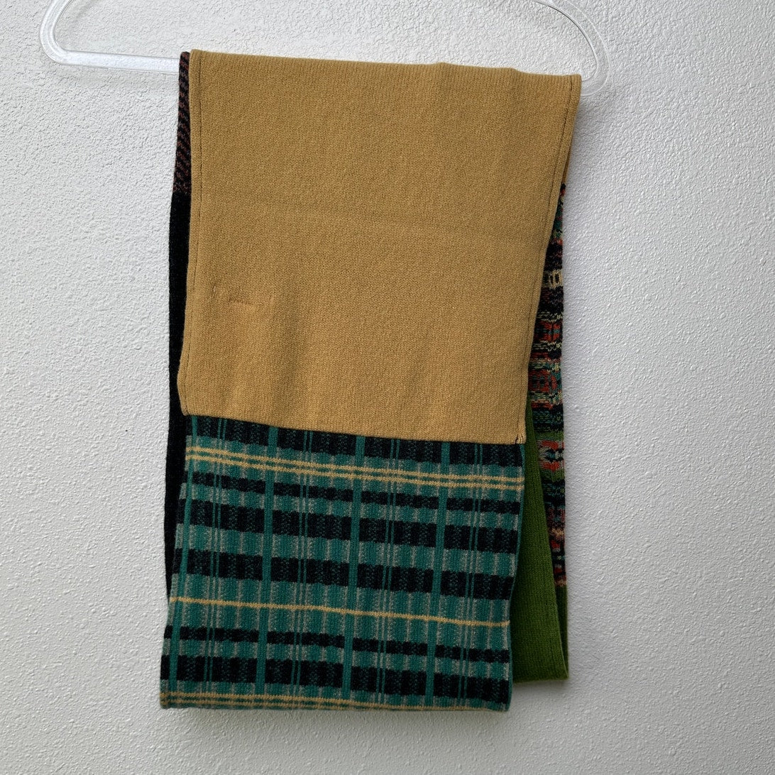 Eribé Wool Infinity Scarf Made in Scotland Multicolor