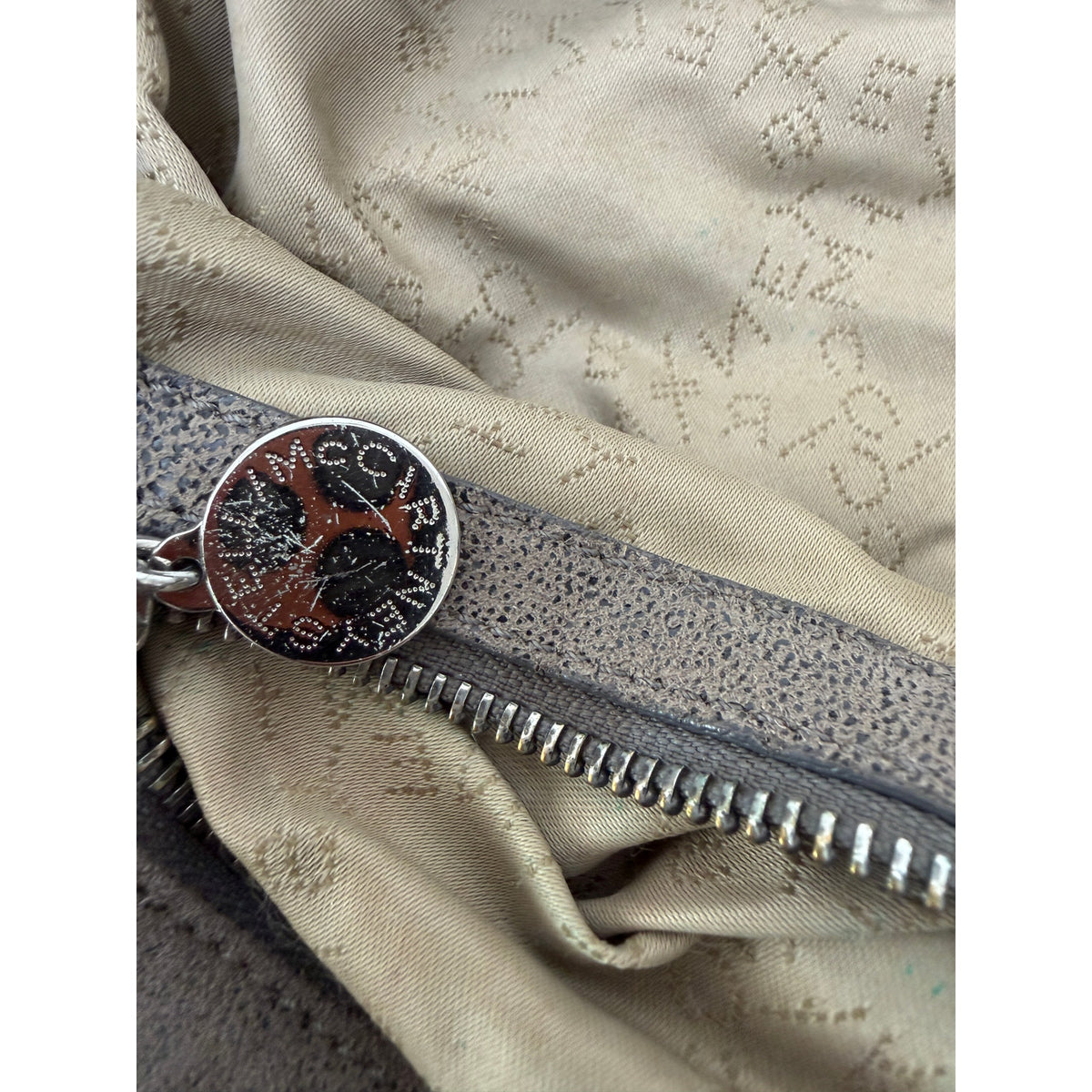 Stella McCartney Gray Chain Tote Bag Women's Large