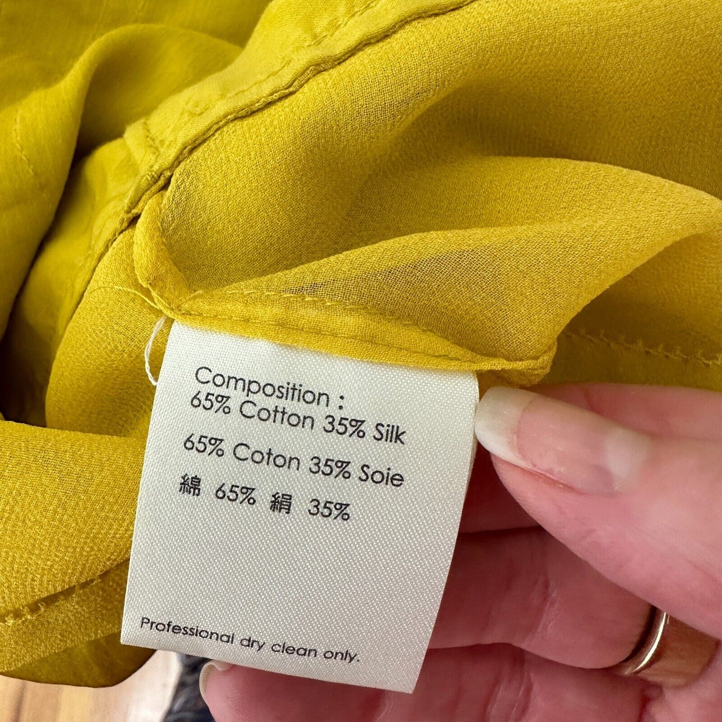 3.1 Phillip Lim Scoop Neck Chartreus Yellow Silk Blend Ruffled Tank Dress Mini 2