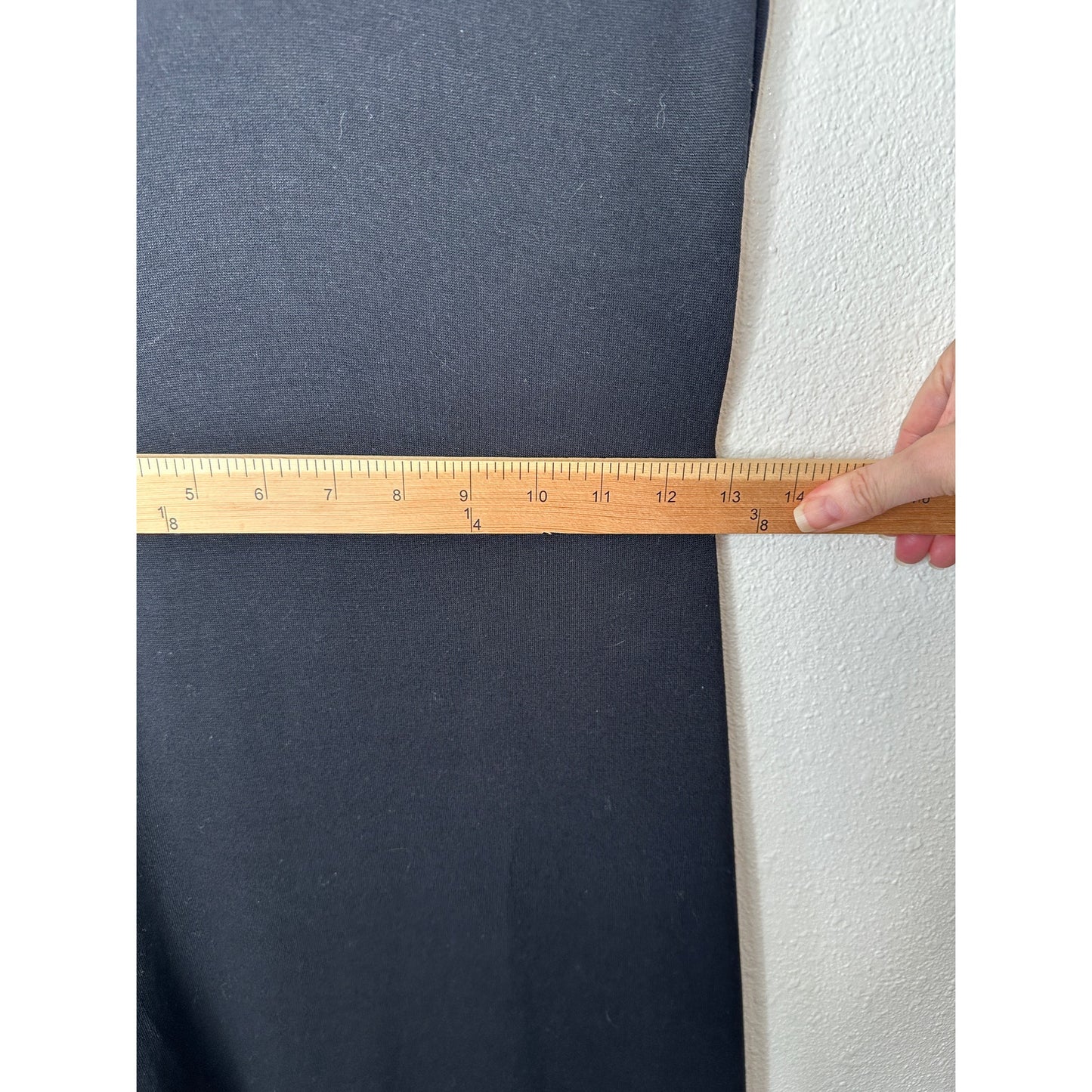 Vince Black Faux Wrap Tank Midi Dress XS Sleeveless Stretch Jersey