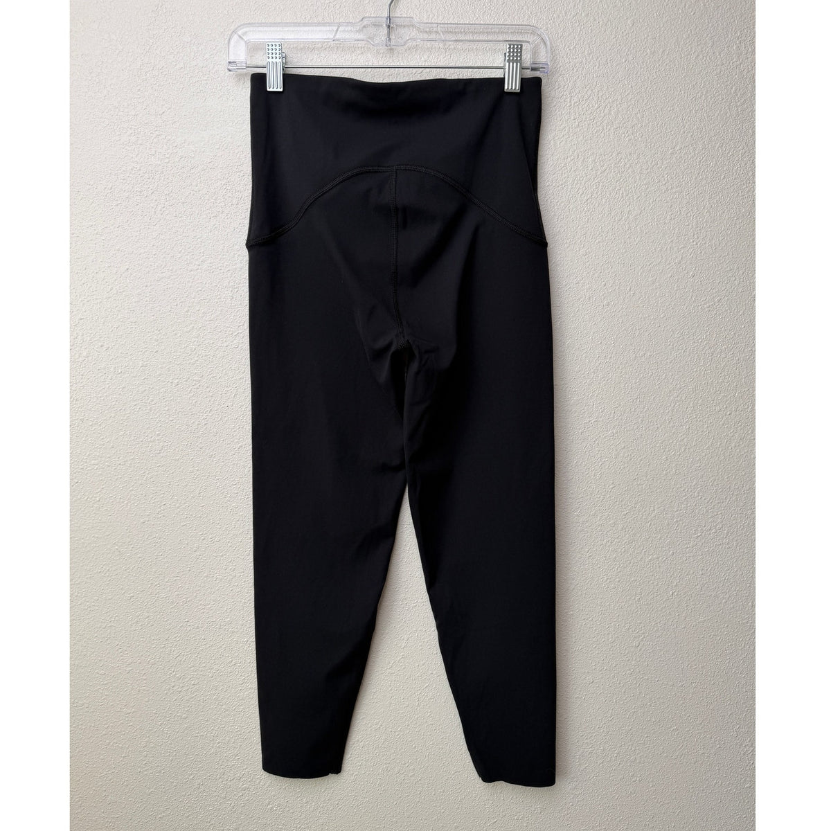 SPANX Black High Waist Cropped Leggings Women M