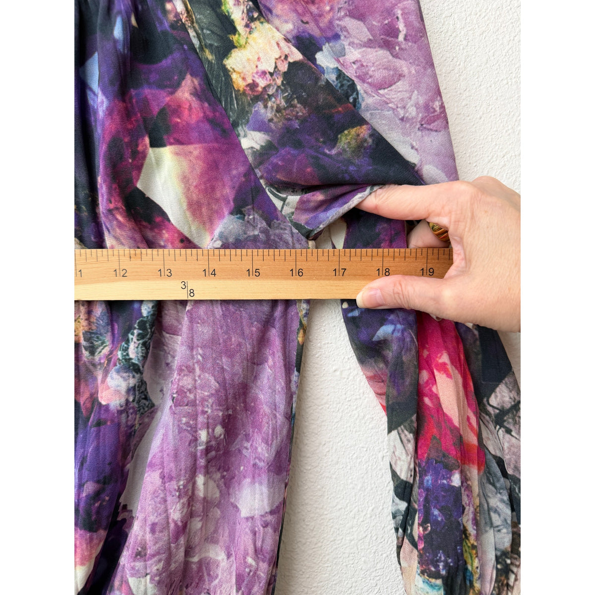 Alice + Olivia Womens Purple Silk Peasant Blouse XS