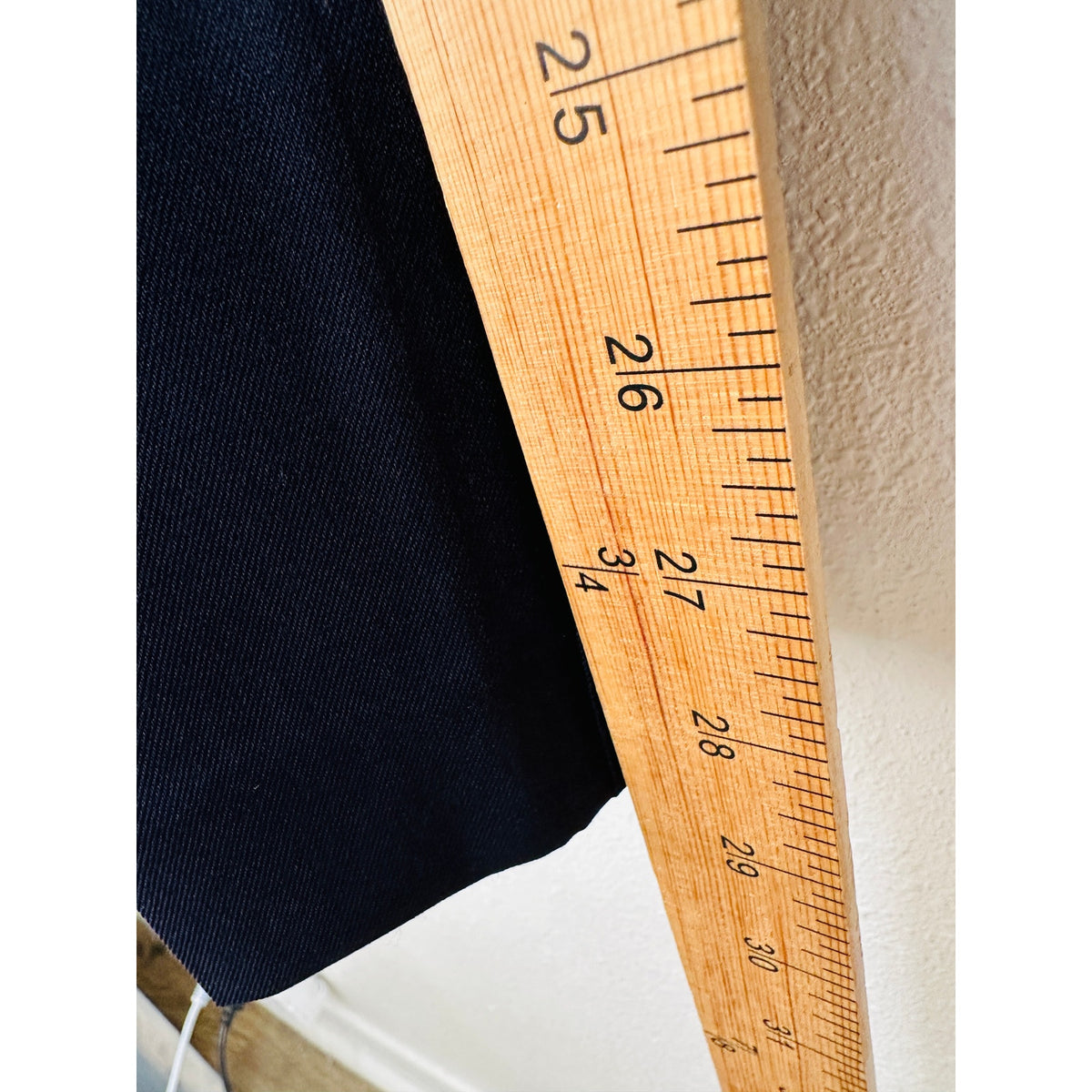 Stella McCartney Navy Vivian Wool Twill Tapered Zip Ankle Pant 42/ M