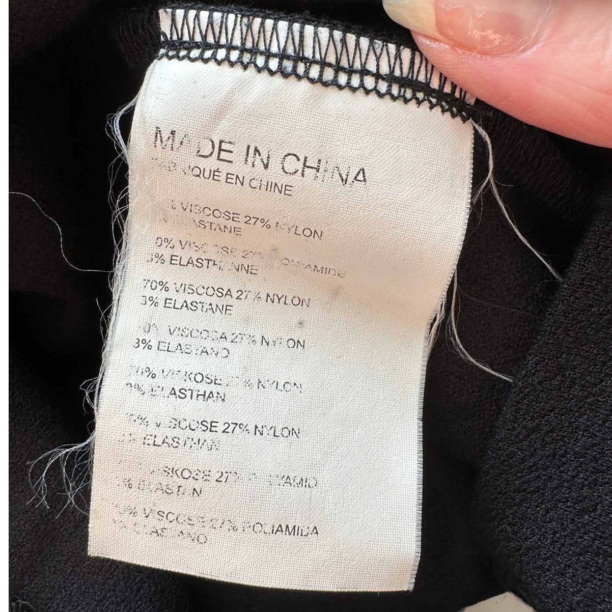 Club Monaco Black Sleeveless Round Neck Business Casual Tank Top M