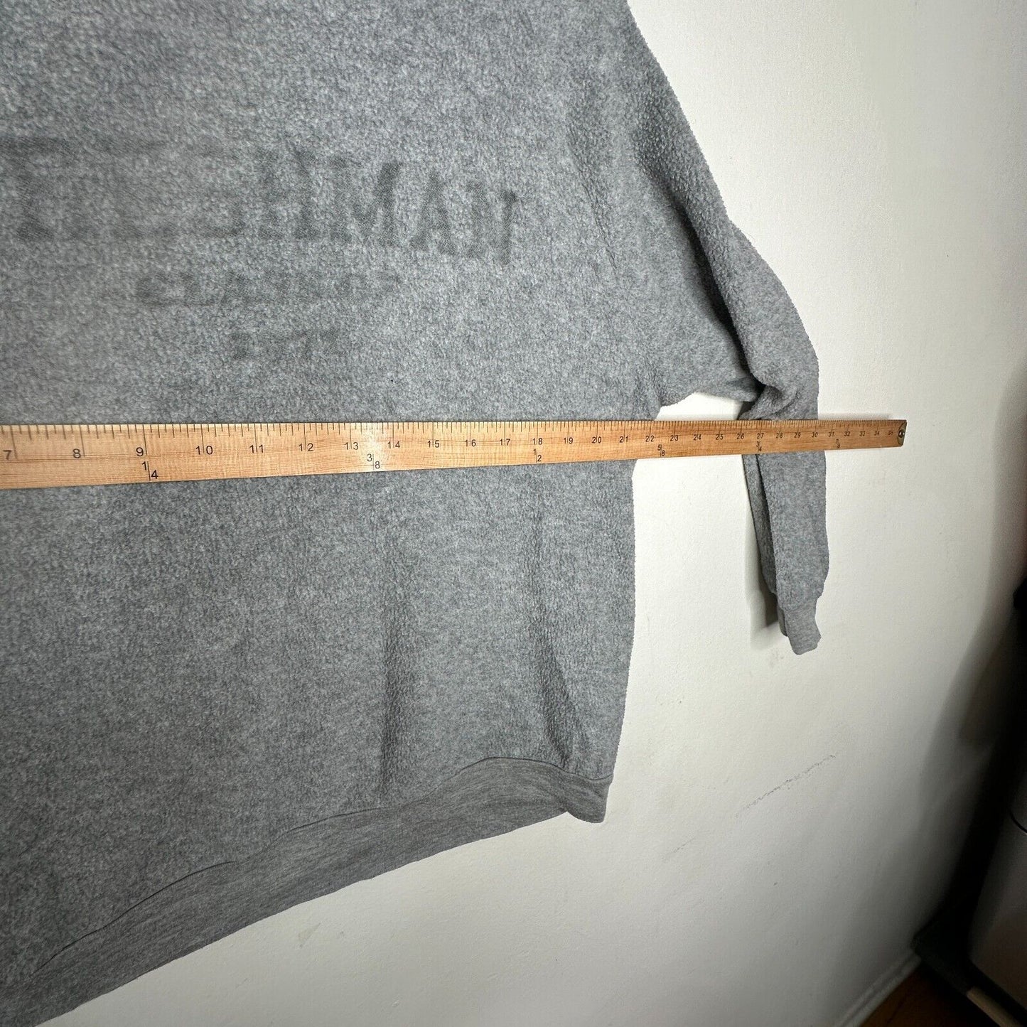 Project Social T Freshman Class of '71 Soft Gray Long Sleeve Sweater Jumper Med