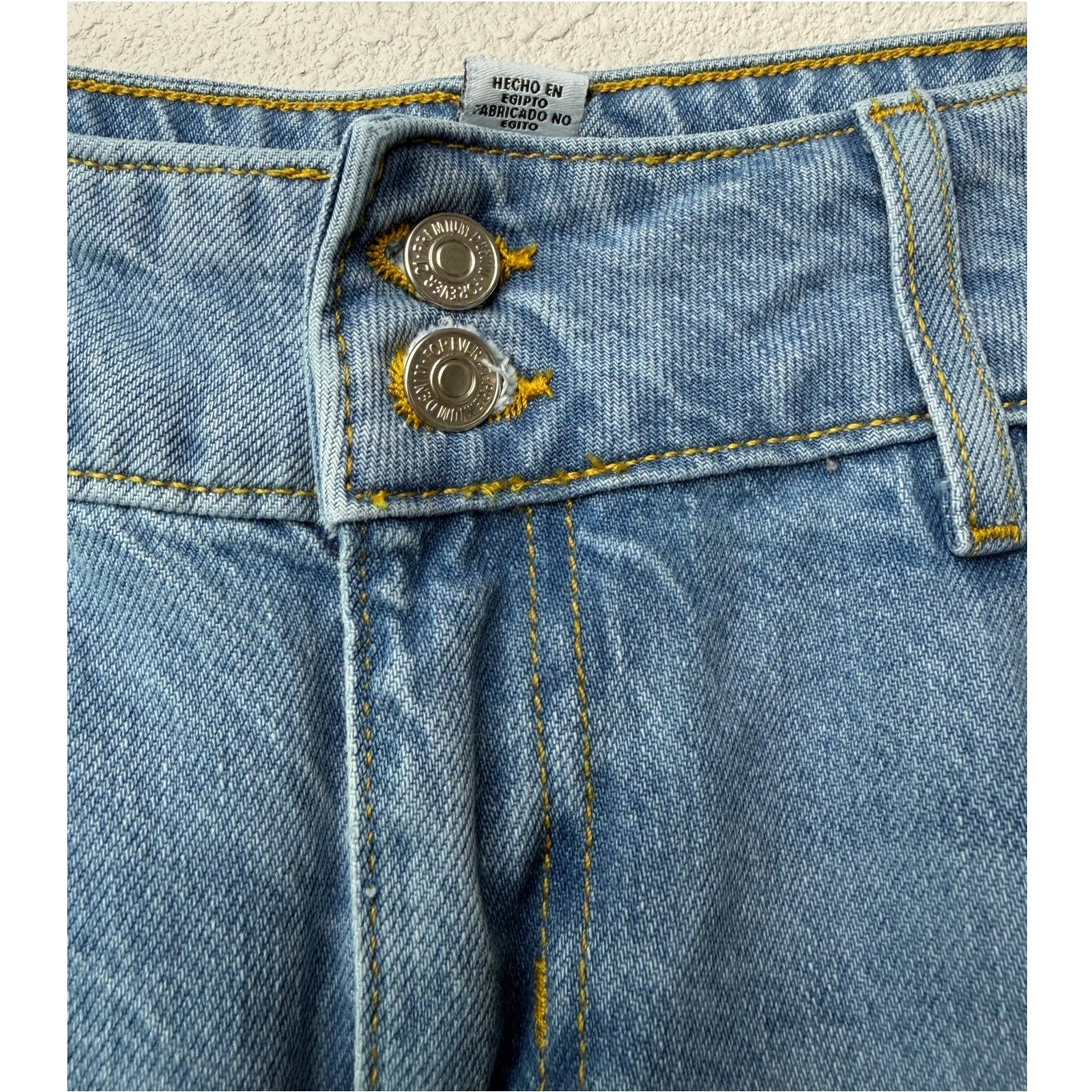 Forever 21 Wide Leg Jeans Mid Rise Size 28 Women