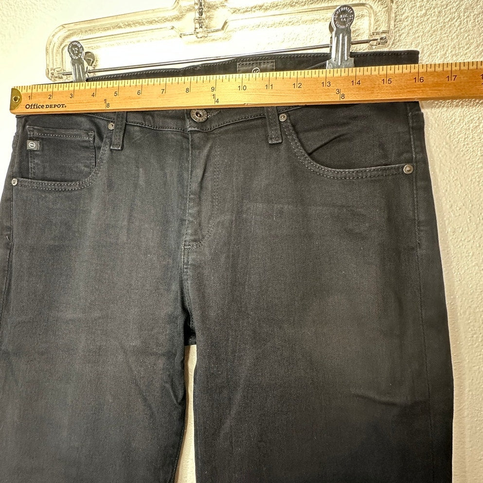 AG Black Prima Ankle Cigarette Ankle Jeans 30R