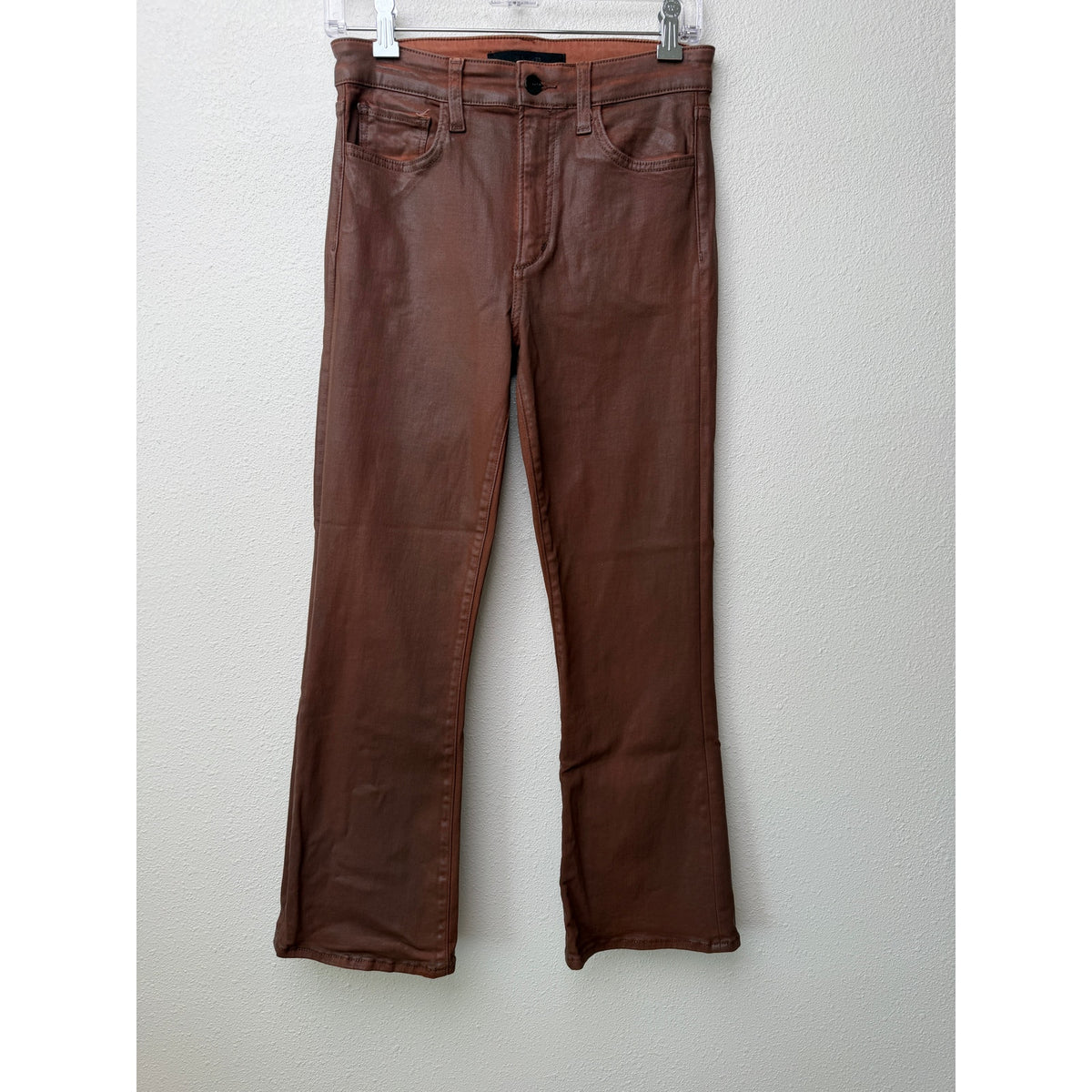 Joe's The Callie Brown Coated Crop Jeans Women 27