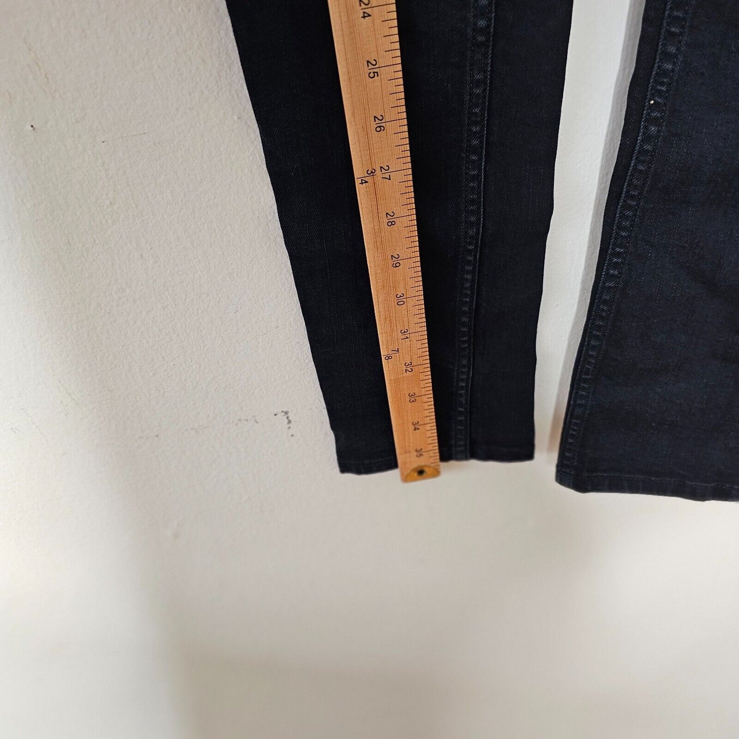 NWOT Blk Dnm Black Furman Mid-Rise Skinny Jeans Size 25