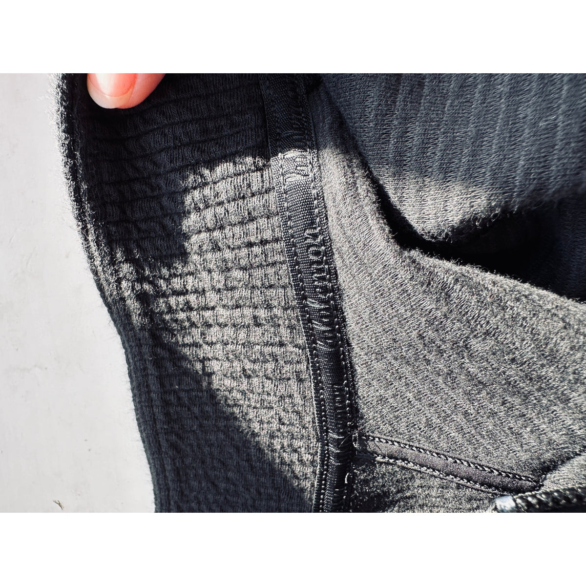 Lululemon Black On Repeat Ribbed Long Sleeve Zip Bomber Jacket 4