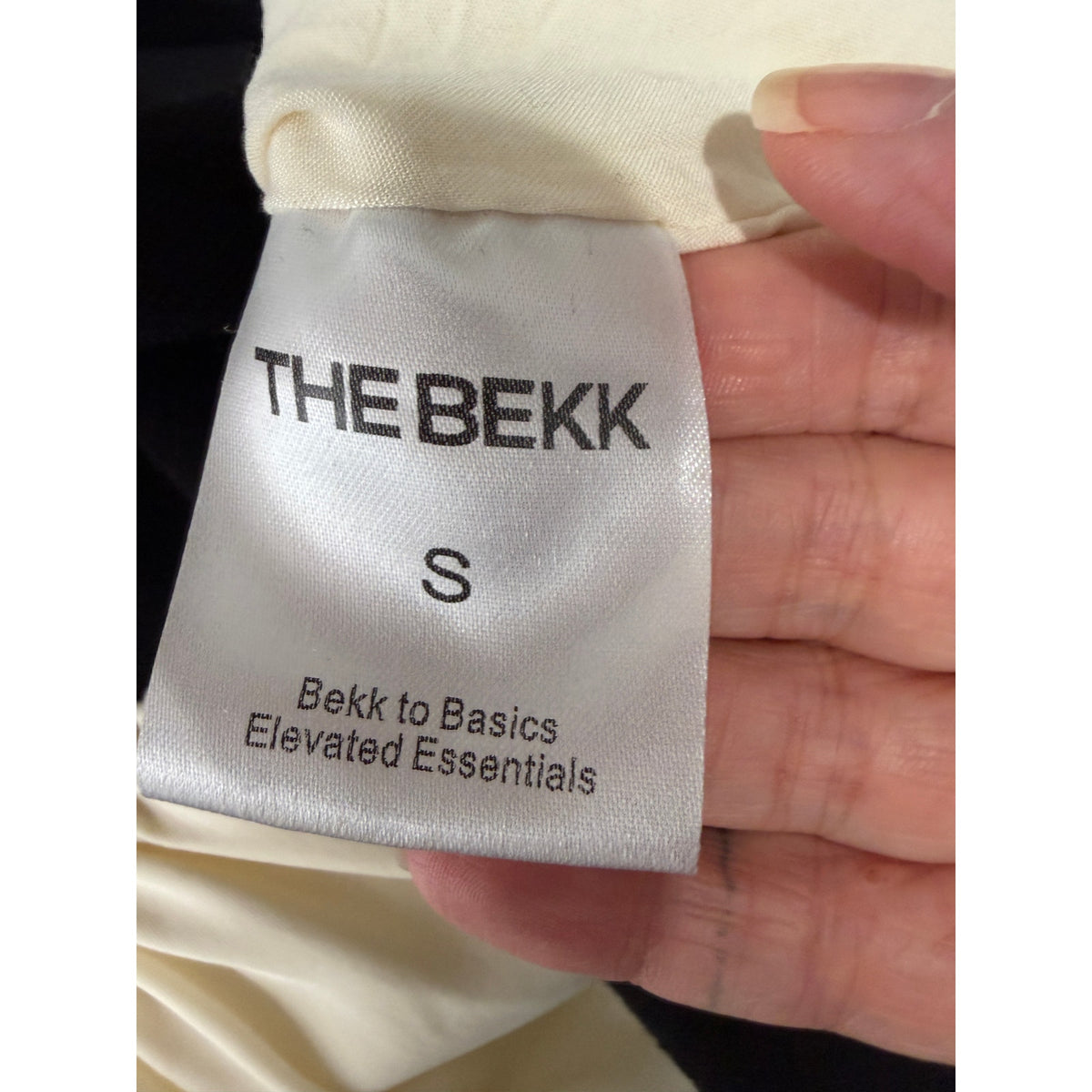 The Bekk Claire Scarf Basque Waist Maxi Dress Black Ivory Women's US S