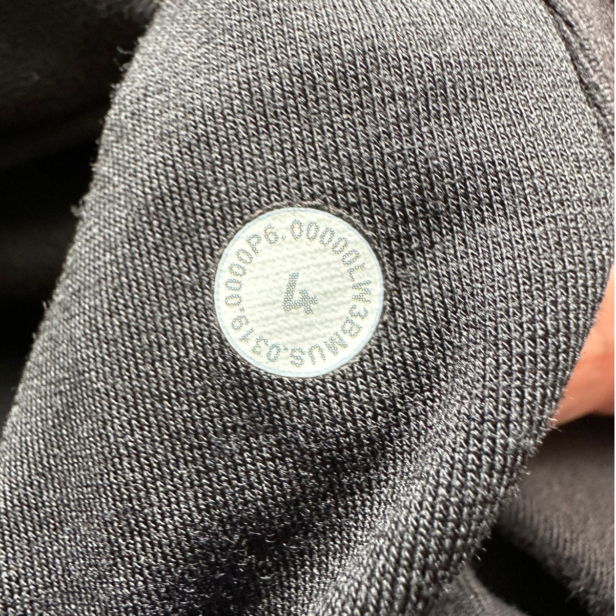 Lululemon Black Long Sleeve Cardigan Style Snap Neck Button Collar 4