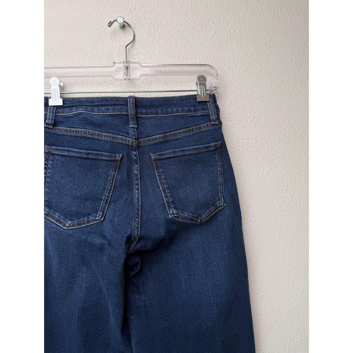 NWT Quince Bella Midnight Blue Wide Leg Jeans 25