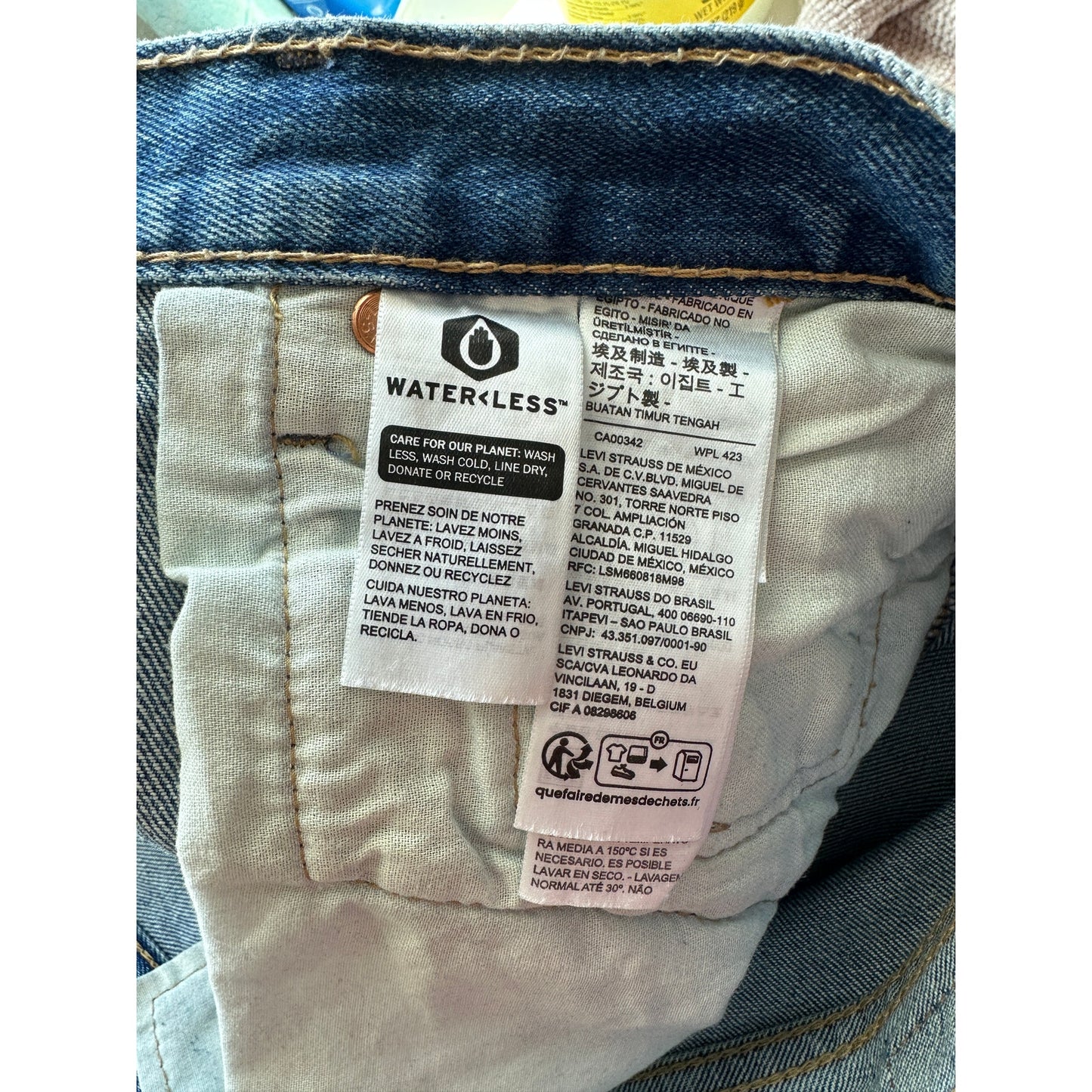 Levi's 501 Original Fit Lightweight Jeans Medium Wash Men's 33x32