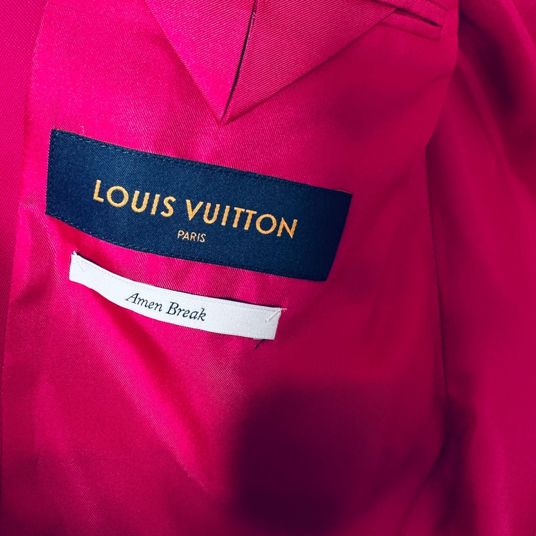 Louis Vuitton x Virgil Abloh Amen Break Pink Jacket and Pants