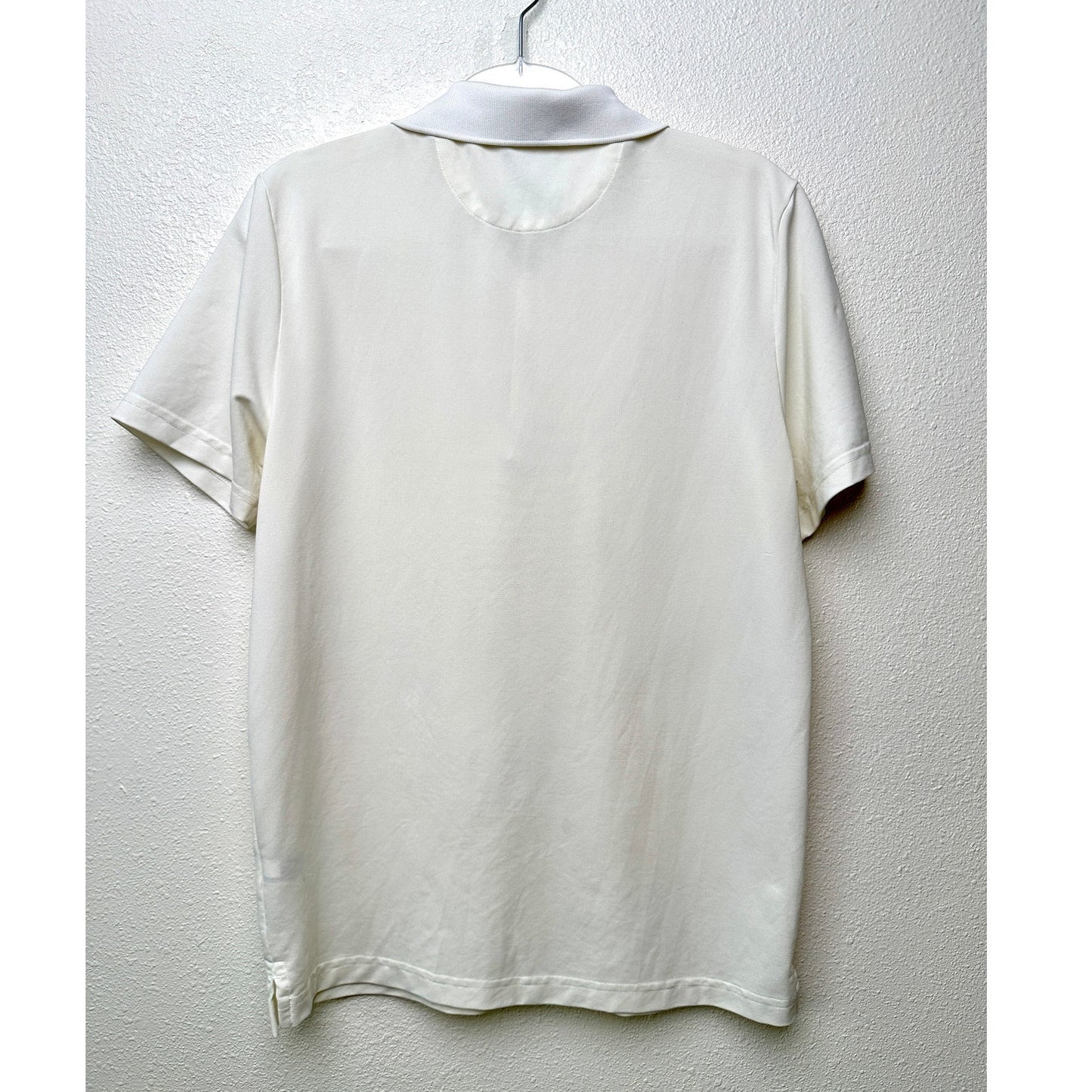 Goodfellow White Polo Shirt Men’s Size M Short Sleeve