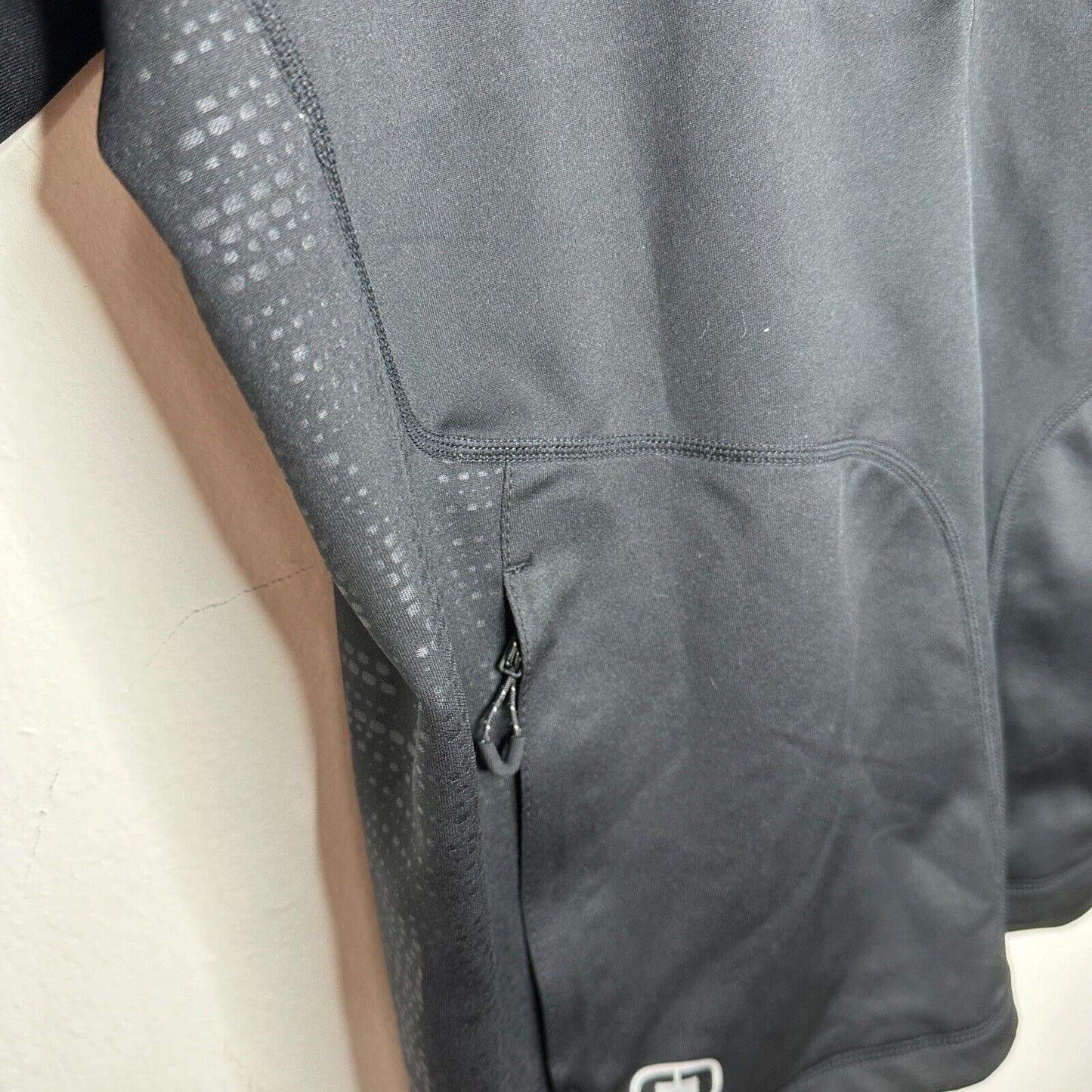 NWT Ogio Men's Black Endurance Fulcrum Running Full Zip Jacket SEIBO Logo M