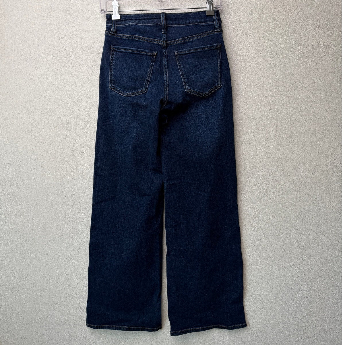 NWT Quince Bella Midnight Blue Wide Leg Jeans 25