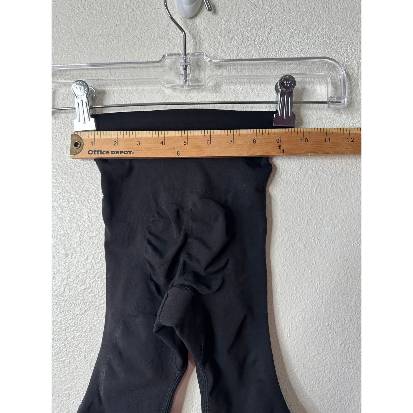 Skims Black High Waist Biker Shorts S/M | Seamless Shaping Stretch
