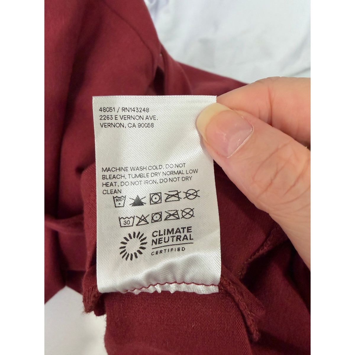 Reformation Burgundy Sweetheart Midi Dress Women M