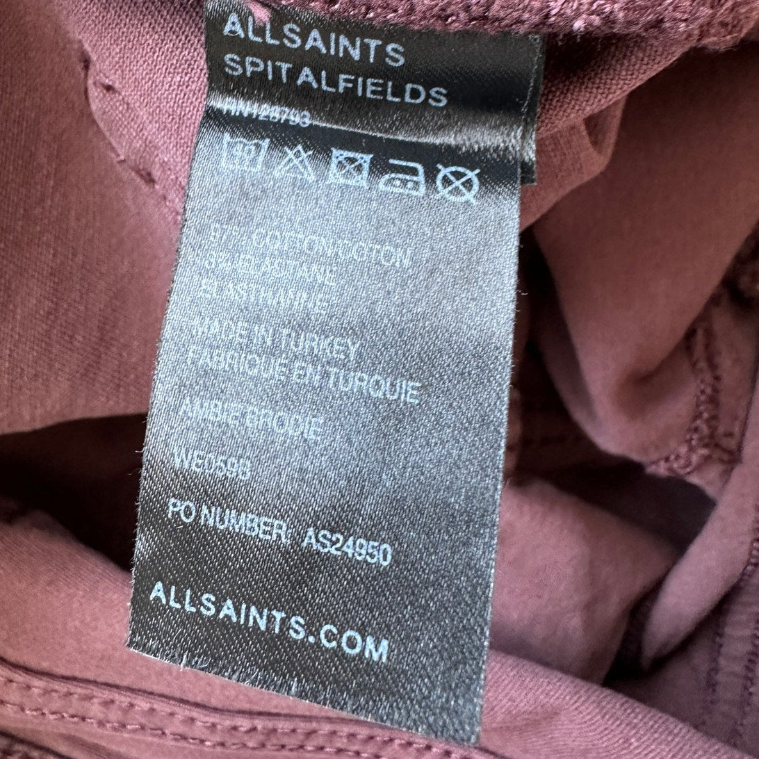 AllSaints Spitalfields Jacks Place Paisley Print Skinny Jeans 30