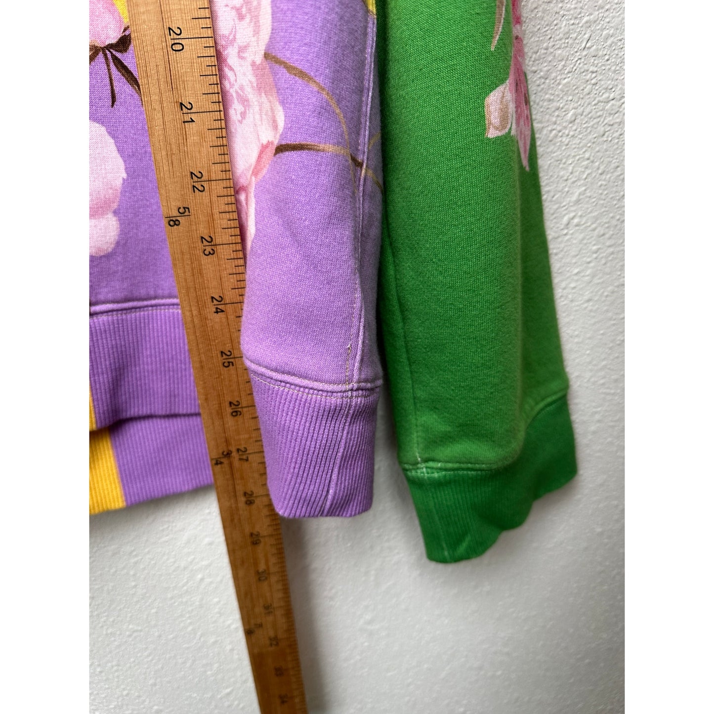 Valentino multicolor floral graphic hoodie Men’s US XL cotton-blend