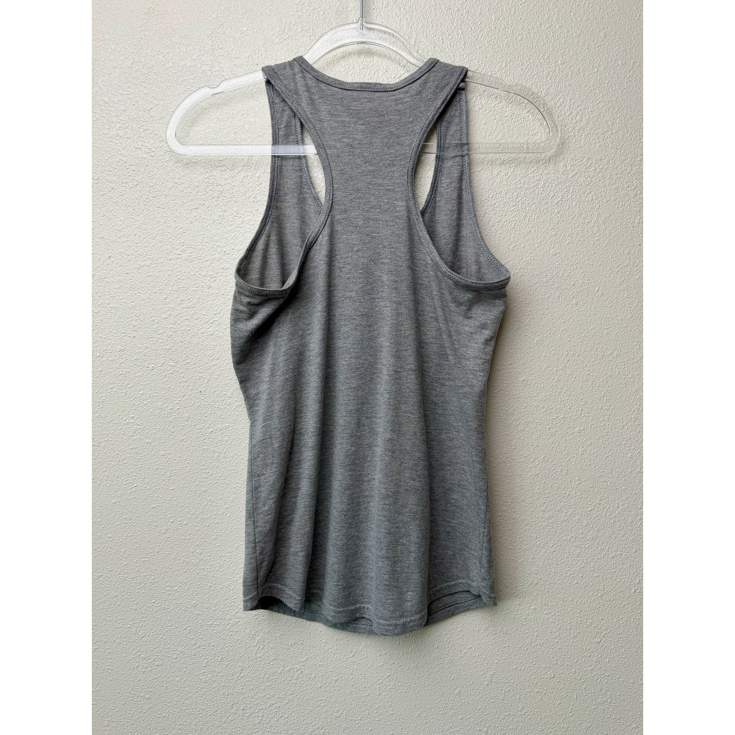 Blondie Womens Gray Heart Of Glass Racerback Tank S