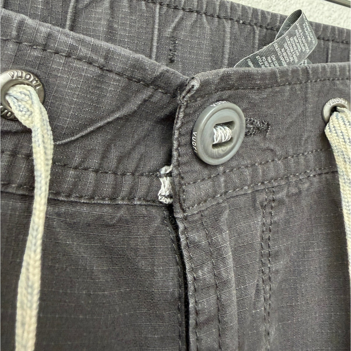 Vuori Ripstop Jogger Pants Charcoal Gray Utility Women's US S