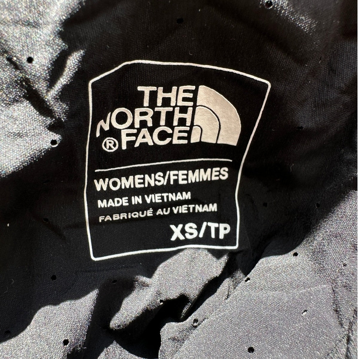 The North Face Black Long Sleeve Front Zip High Neck Hooded Jacket XS