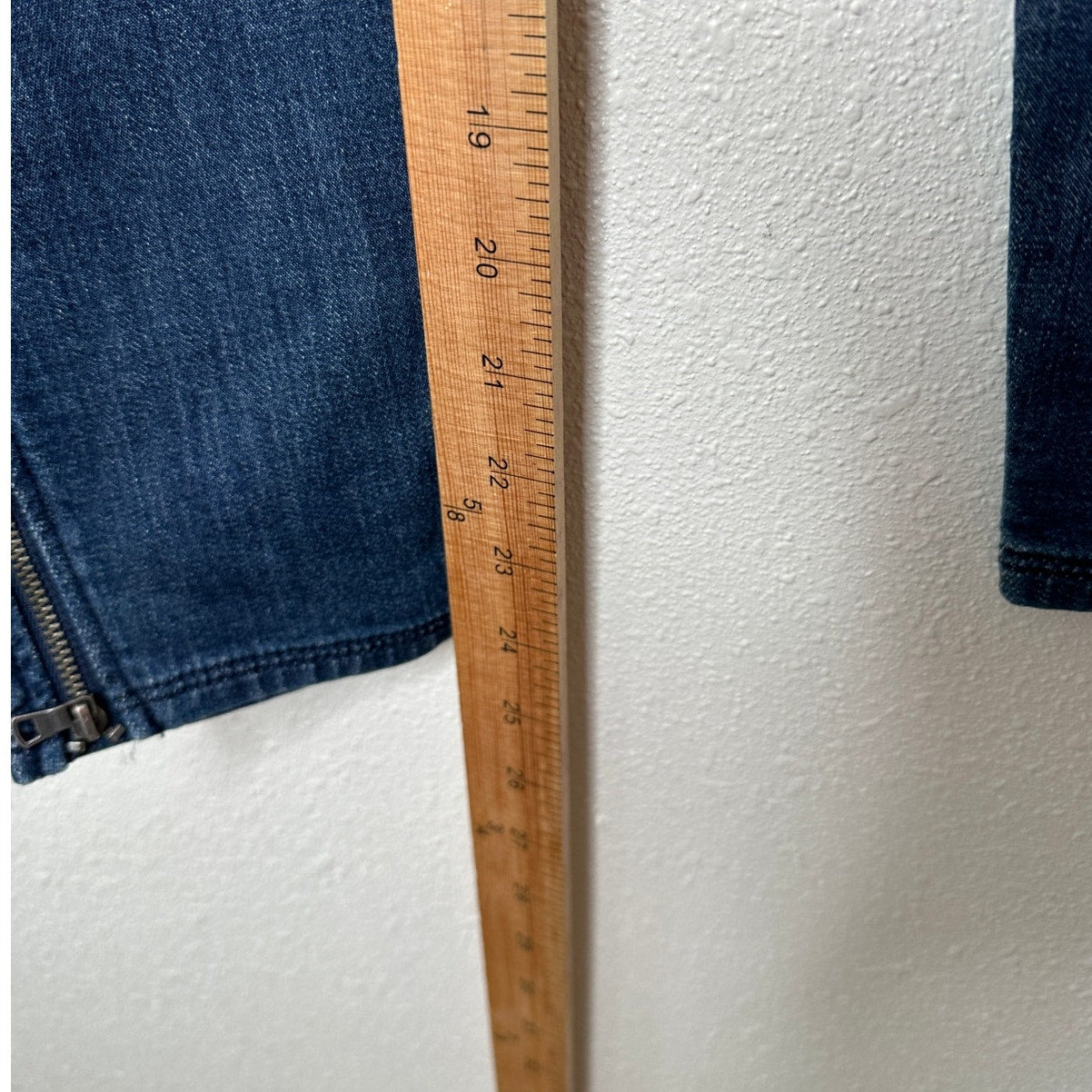 Splendid Medium Wash High Waist Ankle Zip Stretch Skinny Jeans 29