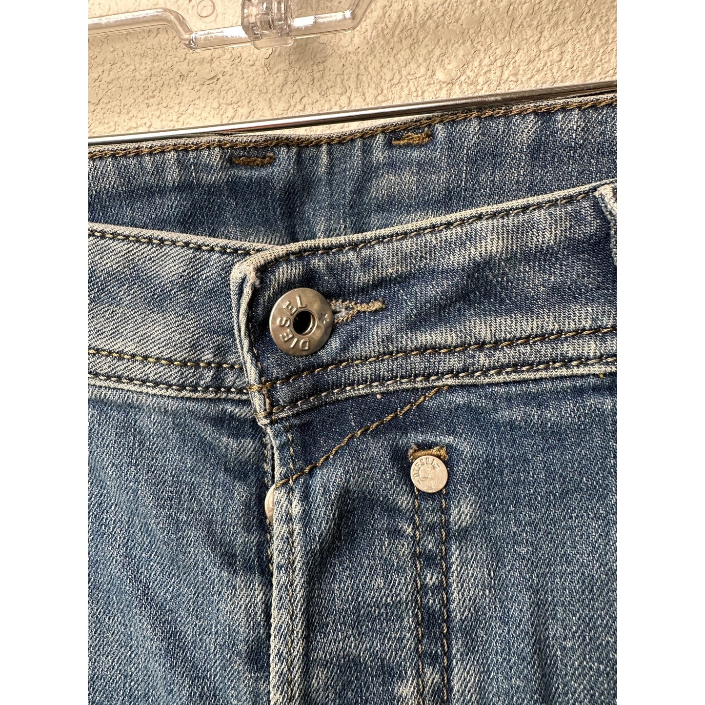 Diesel Safado Slim Jeans Medium Wash Men's US 34 Button Fly