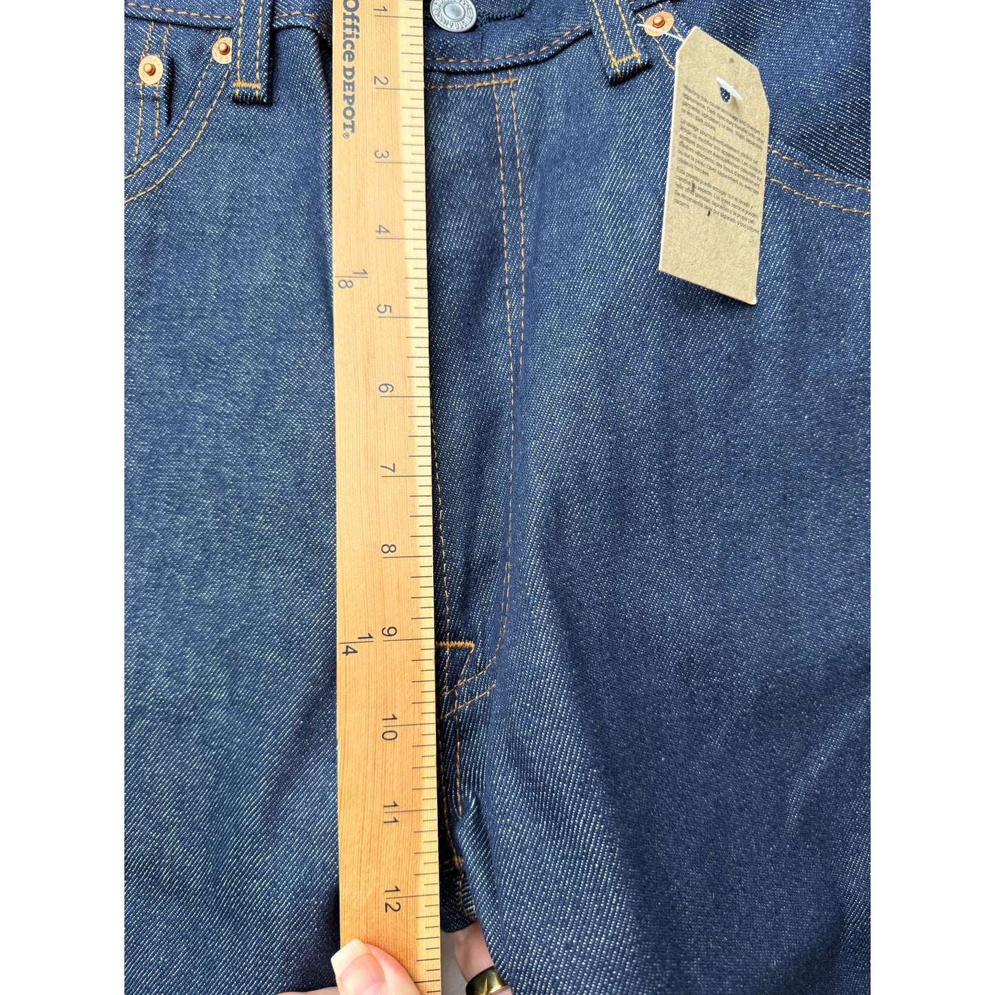 NWT Levi's 501 Original Dark Wash Men's Jeans 33x33