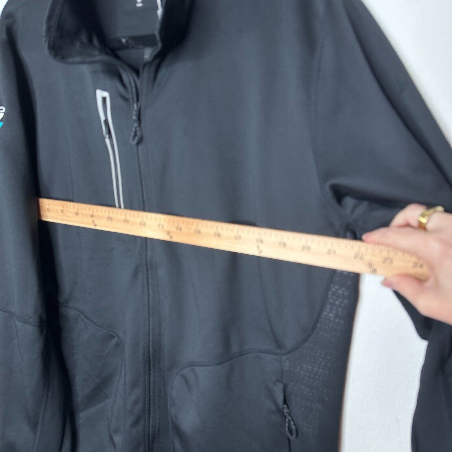 NWT Ogio Men's Black Endurance Fulcrum Running Full Zip Jacket SEIBO Logo M
