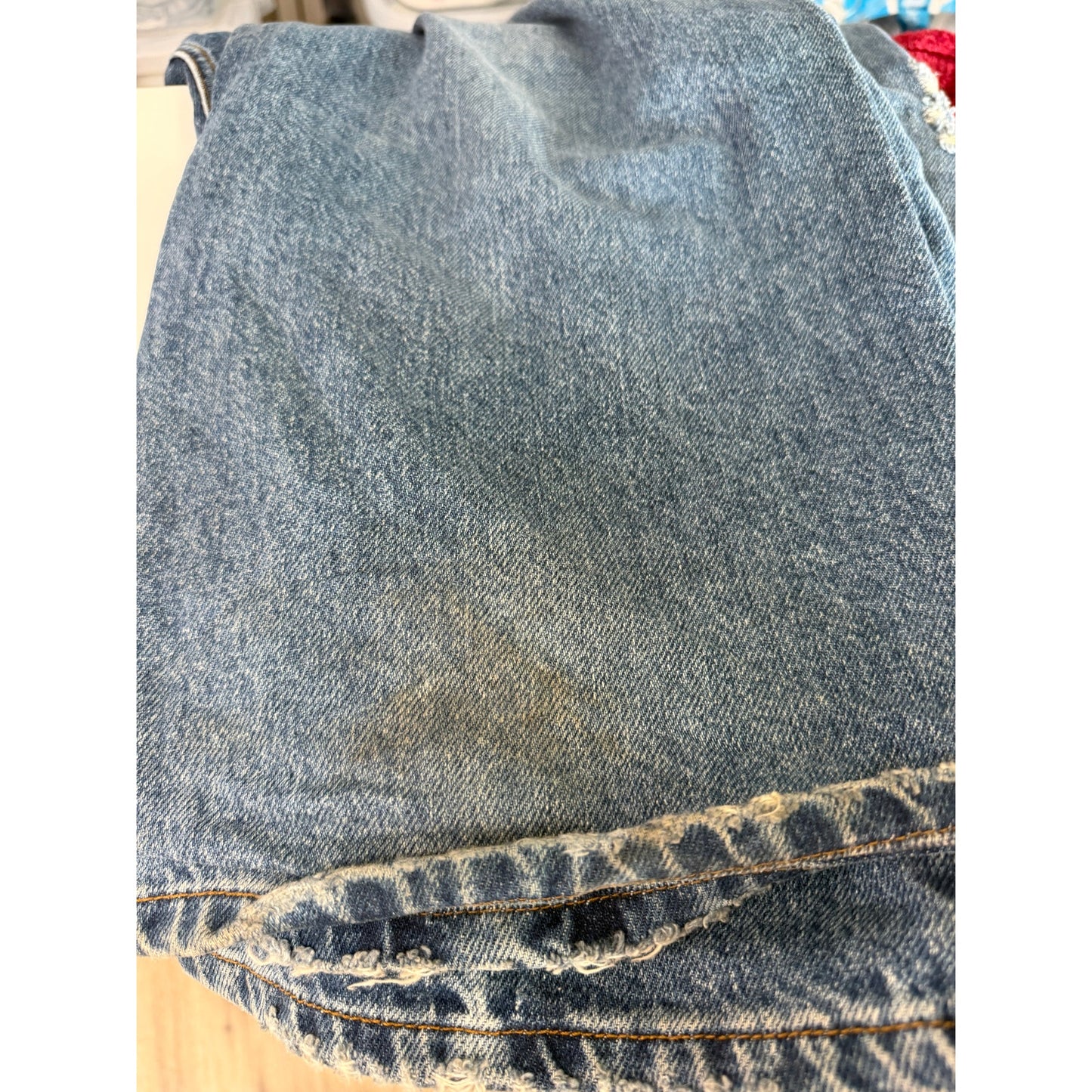 Dolce & Gabbana Men's 36 Blue Distressed Jeans