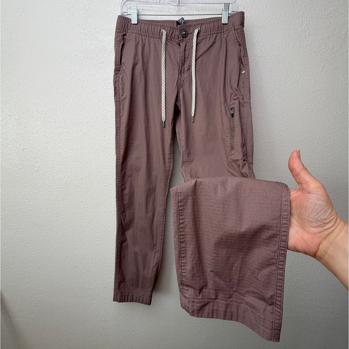 Vuori Ripstop Jogger Pants Muted Plum Brown Utility Women's US S