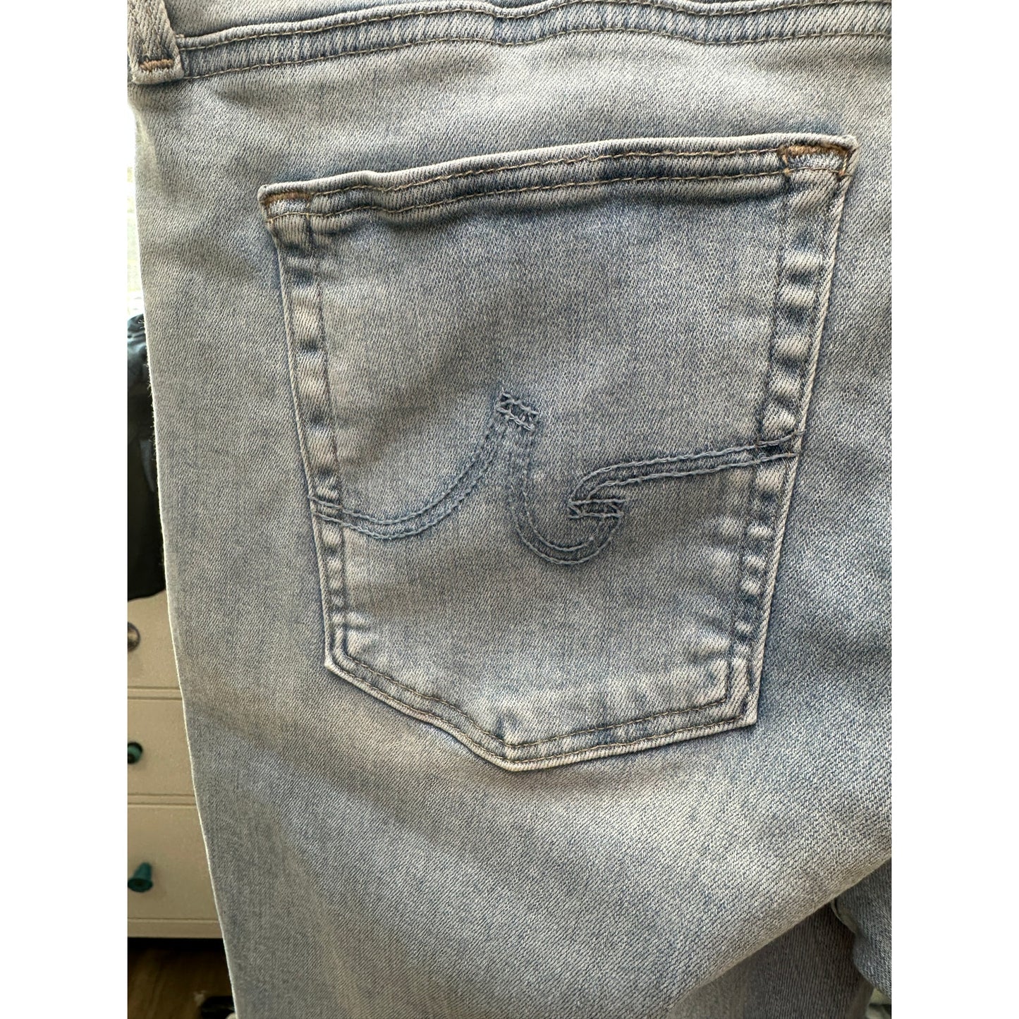 AG Faye Jeans Light Wash Women US 32 Cigarette