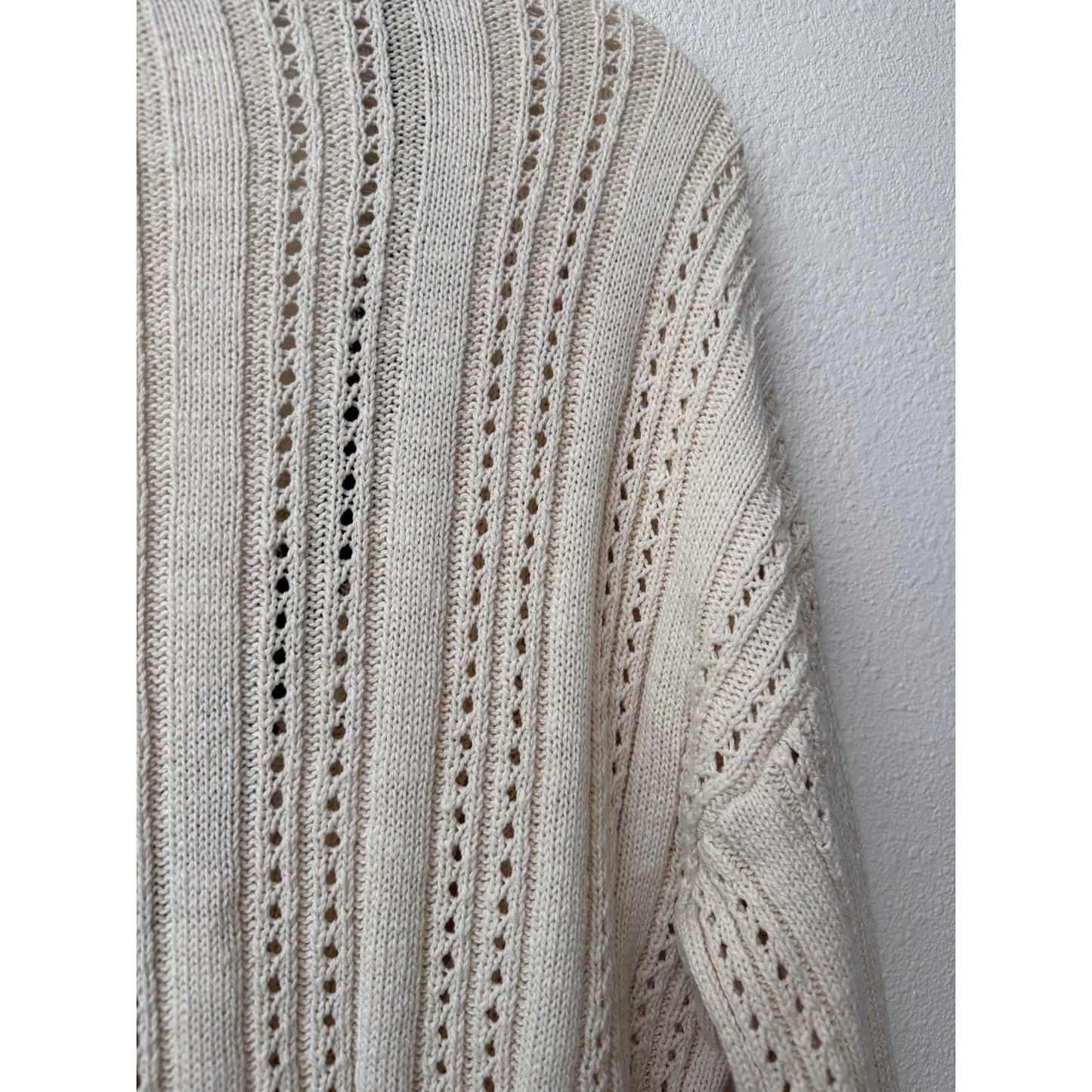 Sanctuary Sport Stripe Cream Black Cardigan US XS