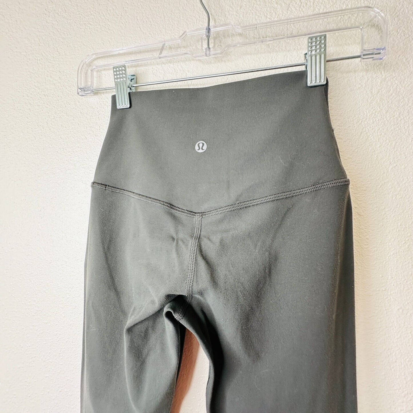 Lululemon Slate Gray High-Waist Yoga Pants 2
