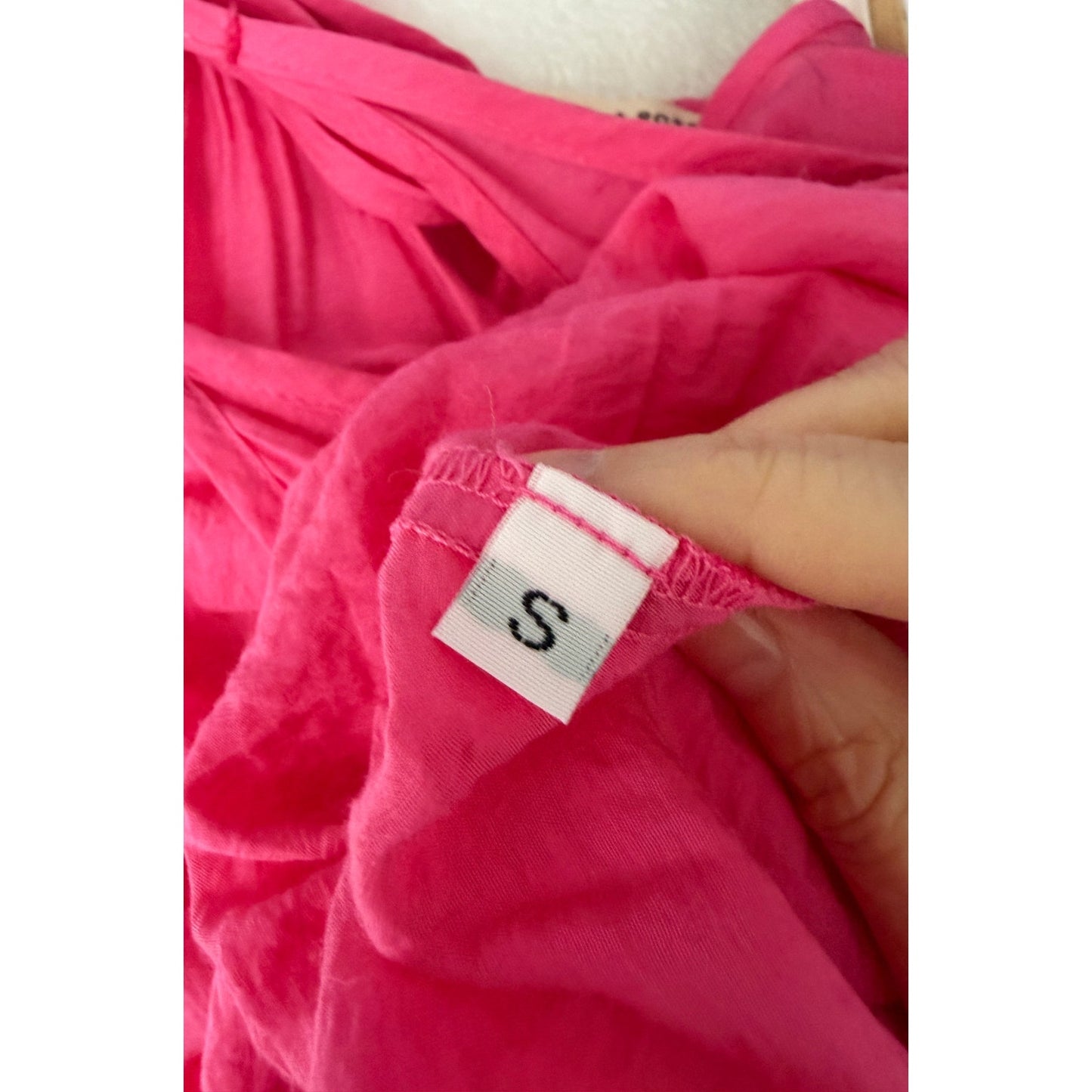 Electric & Rose Laney Pink Maxi Dress Womens S