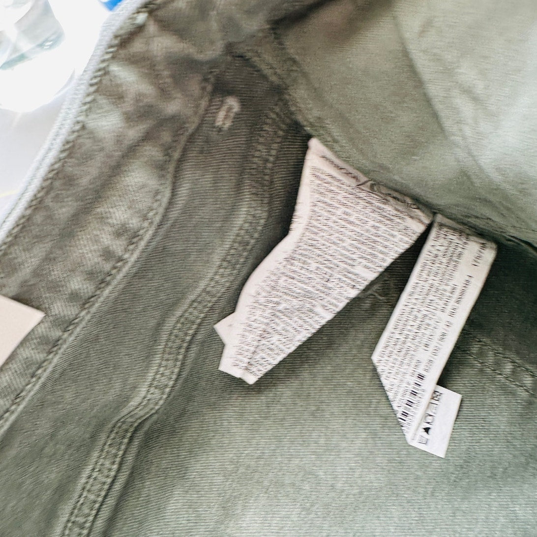 NWT Zara Olive Mini Flare High Rise Flare Leg Ankle Stretch Jean 10