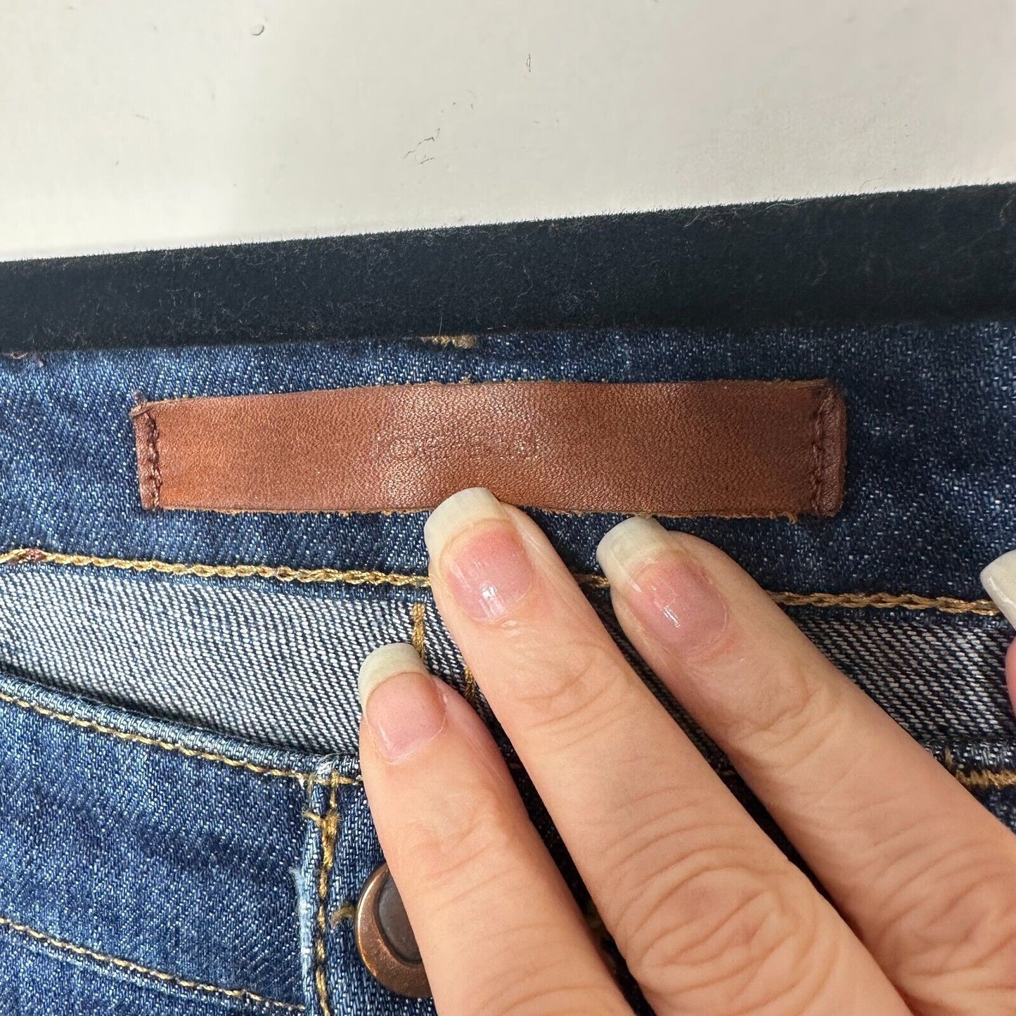 Joe's Dark Wash Blue Gabriella Easy Fit Best Friend 5 Pocket Low Rise Jeans 25