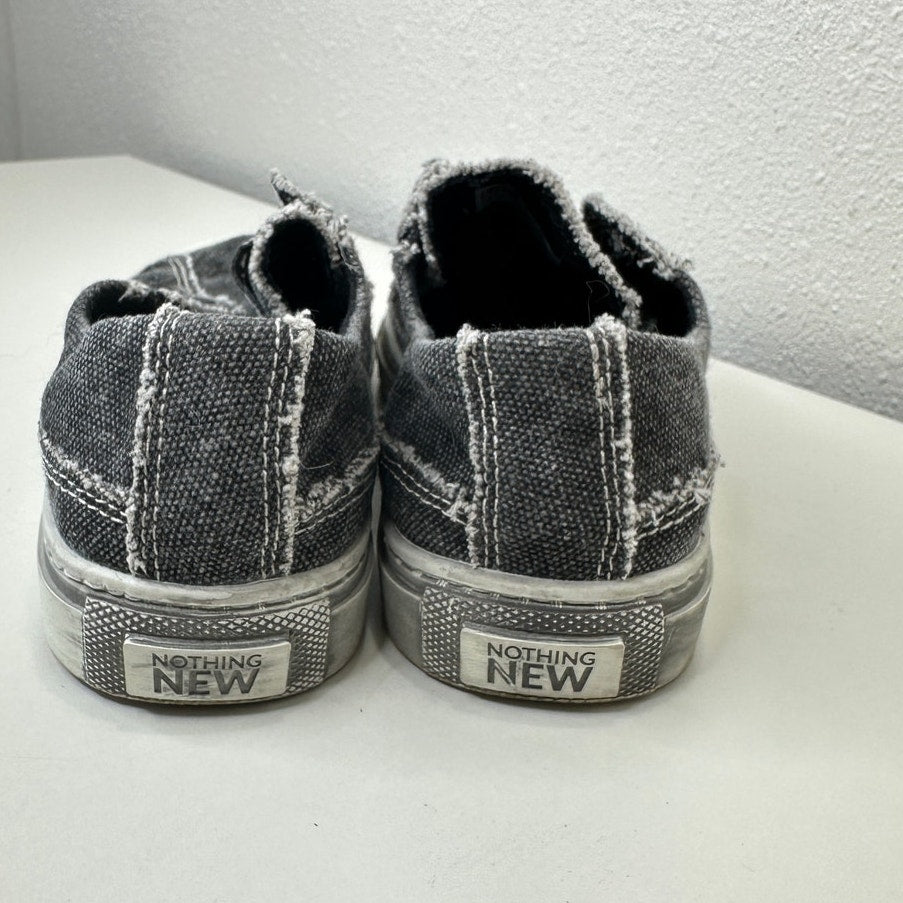 Nothing New Women's Stonewash Wave Black Sneaker 5