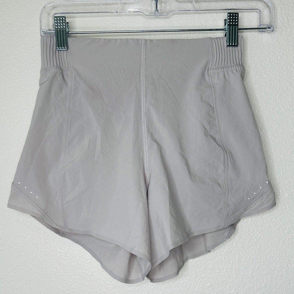 Lululemon Gray Hotty Hot High Rise Lined Shorts Special Edition 2